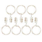Alternate image 0 for Urban Modern Powder-Coated Clip Rings in Distressed White (Set of 7)