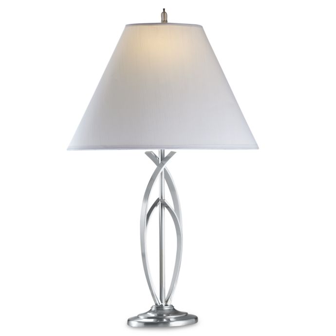 Curve Brushed Nickel Table Lamp | Bed Bath & Beyond