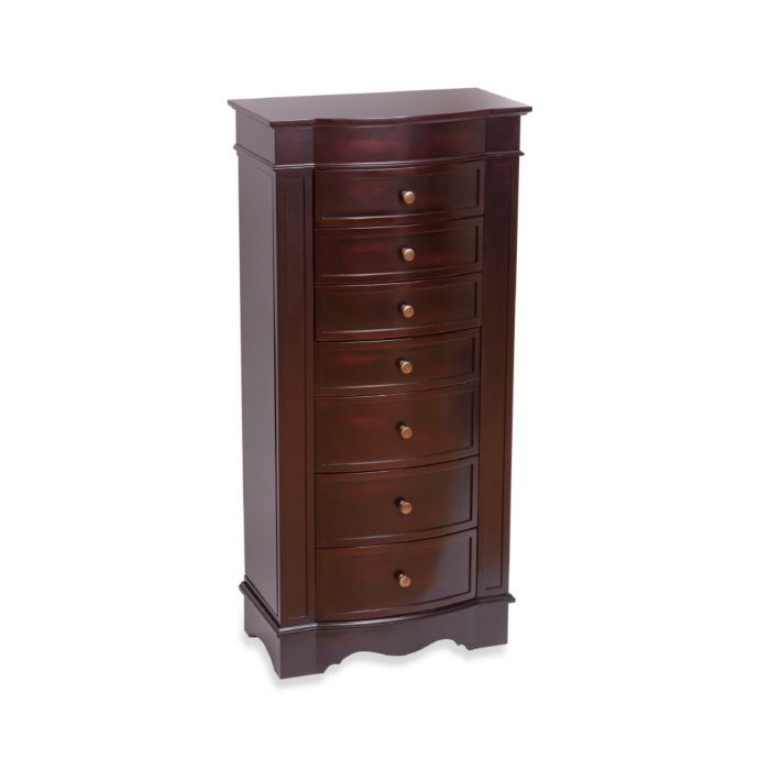 Mele & Co. Chelsea Wooden Jewelry Armoire Bed Bath & Beyond