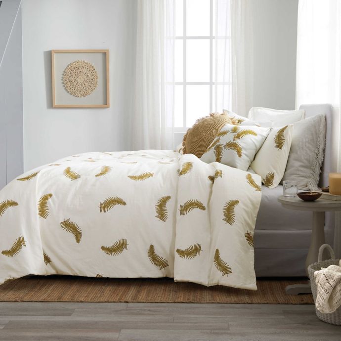 Bee Willow Home Lauren Liess Fern 3 Piece Duvet Cover Set Bed