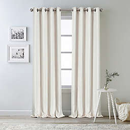 Bee & Willow&trade; Oakdale 108-Inch Grommet 100% Blackout Curtain Panel in Linen (Single)