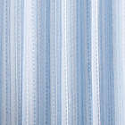 Alternate image 2 for Coastal Life Denim Stripe Rod Pocket/Back Tab Light Filtering Window Curtain Panel