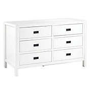 Forest Gate&trade; Solid Wood 6-Drawer Dresser in White