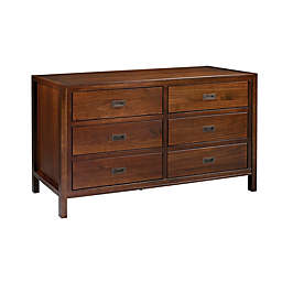 Forest Gate™ Solid Wood 6-Drawer Dresser in Walnut