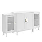 Alternate image 0 for Forest Gate 62-Inch TV Stand Console Buffet in White