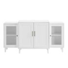Alternate image 4 for Forest Gate 62-Inch TV Stand Console Buffet in White