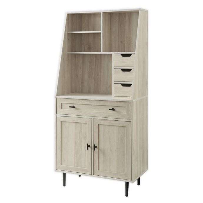 Forest Gate 64 Inch Storage Desk Hutch Bed Bath Beyond