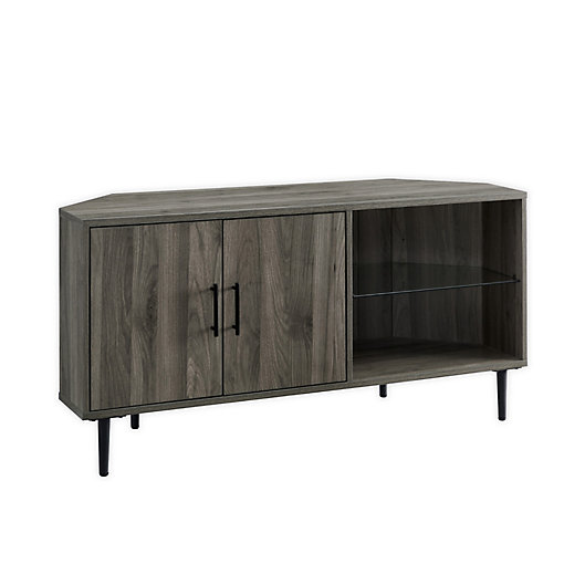 Alternate image 1 for Forest Gate 48-Inch Midcentury Corner TV Stand