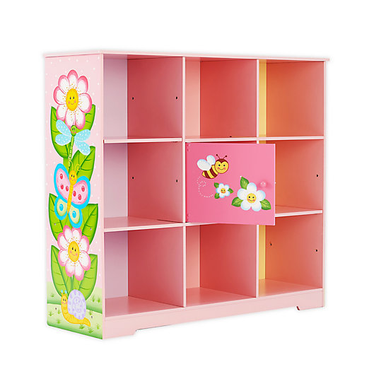 Alternate image 1 for Fantasy Fields by Teamson Kids Magic Garden Cube Bookshelf in Pink