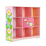 Fantasy Fields by Teamson Kids Magic Garden Cube Bookshelf in Pink
