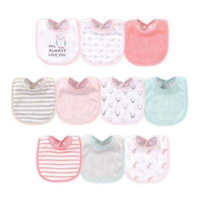 pink bibs