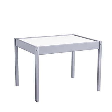 Baby Relax&reg; Percy 3-Piece Kids Table and Chair Set in Grey/White. View a larger version of this product image.