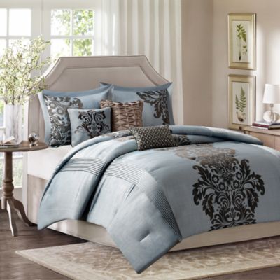 Madison Park Novak 7 Piece Comforter Set Bed Bath Beyond Madison Park Novak 7 Piece Comforter Set Bed Bath Beyond