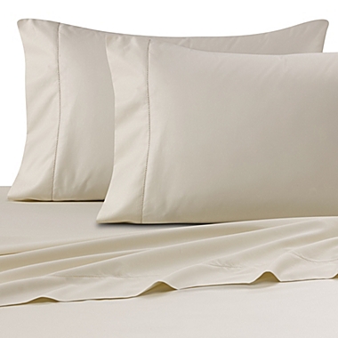 Wamsutta&reg; Ultra Soft Sateen 525-Thread-Count Full Flat Sheet in Ivory. View a larger version of this product image.