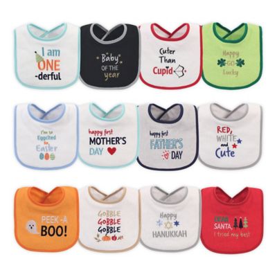 baby's first holiday bibs