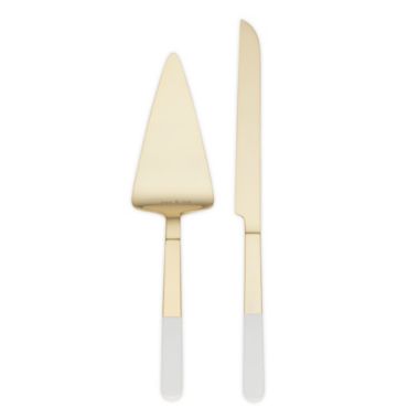kate spade new york Loves Me Knot™ 2-Piece Cake Knife and Server Set | Bed  Bath & Beyond