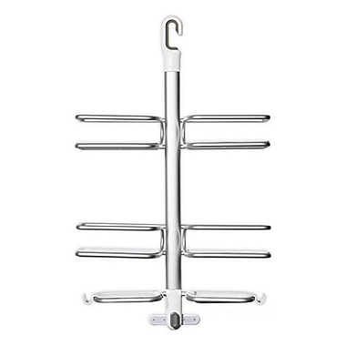 OXO Good Grips&reg; Aluminum Hose Keeper Shower Caddy. View a larger version of this product image.