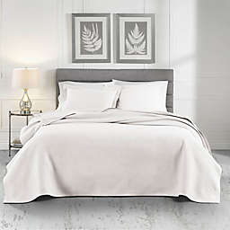 Sunset 2-Piece Twin Coverlet Set in White
