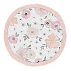 Alternate image 0 for Sweet Jojo Designs&reg; Watercolor Floral Play Mat in Pink/Grey