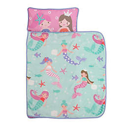 Everything Kids by Nojo® Mermaids Toddler Nap Mat in Pink/Blue