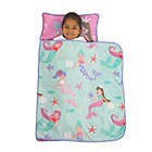 Alternate image 1 for Everything Kids by Nojo&reg; Mermaids Toddler Nap Mat in Pink/Blue
