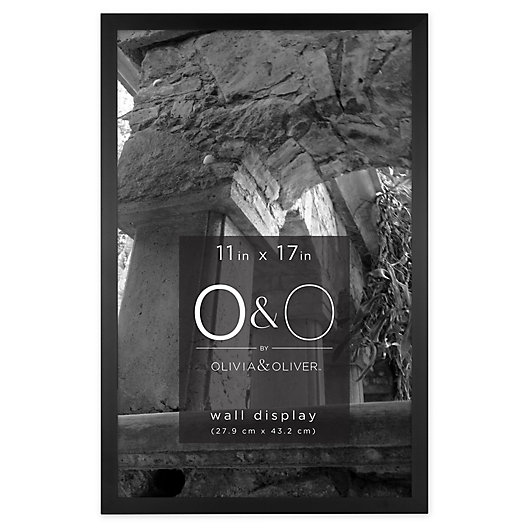 Alternate image 1 for O&O by Olivia & Oliver™ 11-Inch x 17-Inch Metal Wall Frame in Black