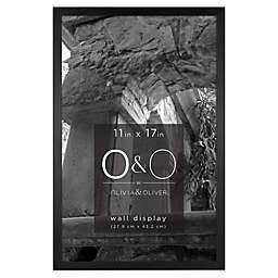 O&amp;O by Olivia &amp; Oliver&trade; 11-Inch x 17-Inch Metal Wall Frame in Black