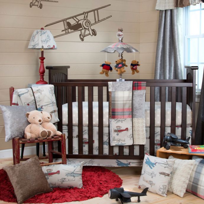 Glenna Jean Fly By Crib Bedding Collection Bed Bath Beyond