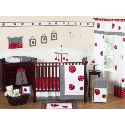 ladybug baby bedding