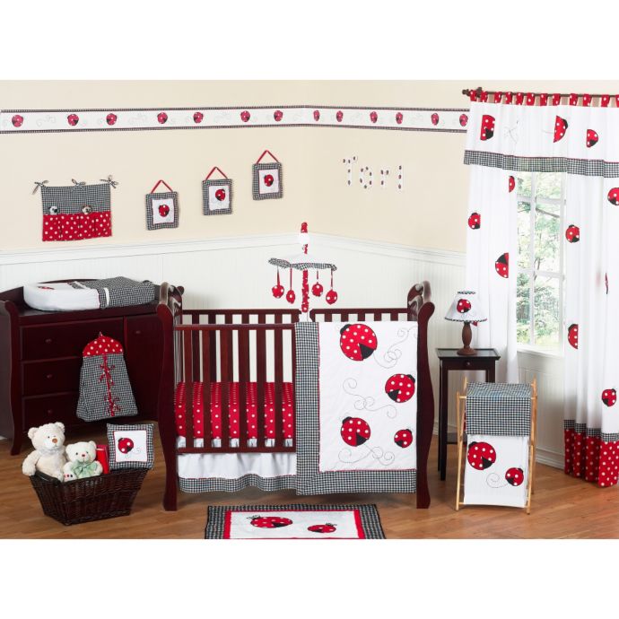 Sweet Jojo Designs Ladybug 11 Piece Crib Bedding Set Buybuy Baby