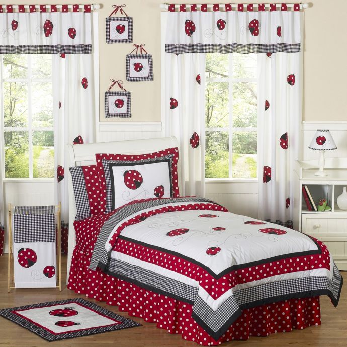 Sweet Jojo Designs Polka Dot Ladybug Bedding Collection Buybuy Baby