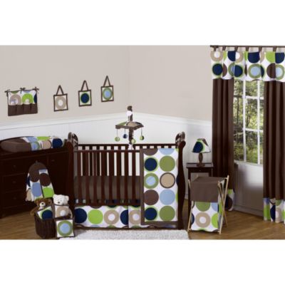 Sweet Jojo Designs Designer Dot Crib Bedding Collection Bed Bath