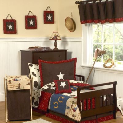 wild west crib bedding