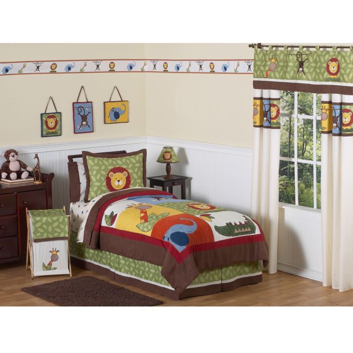 Sweet Jojo Designs Jungle Time Bedding Collection Bed Bath & Beyond