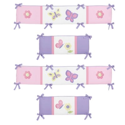 butterfly crib bumper