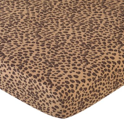 cheetah crib bedding