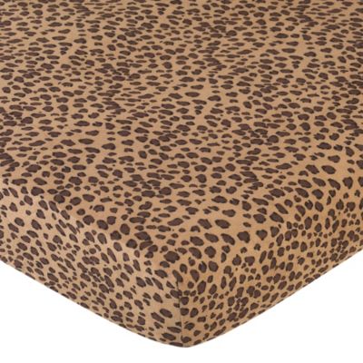 cheetah crib sheet