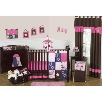 cowgirl baby bedding