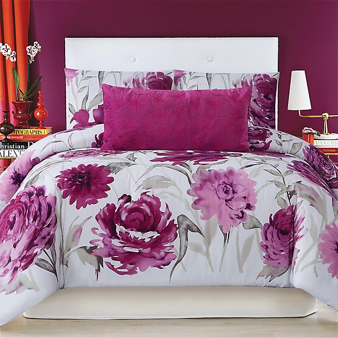 Siriano Ny Remy 3 Piece, Bed Comforter Sets Queen Size
