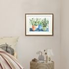 Alternate image 1 for Global Caravan&trade; 20-Inch x 16-Inch Variety Greens in Shadowbox Frame