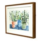 Alternate image 2 for Global Caravan&trade; 20-Inch x 16-Inch Variety Greens in Shadowbox Frame
