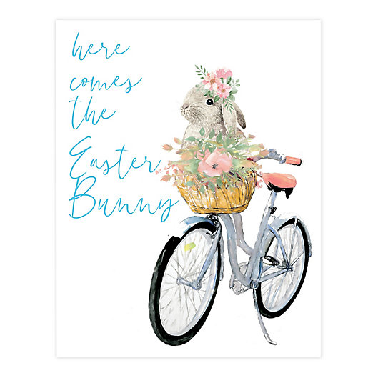 Set of 2 "Here Comes Easter" Rabbit and Colorful Eggs Easter Towels Set of 2 "Here Comes Easter" Rabbit and Colorful Eggs Easter Towels