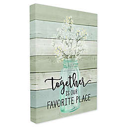 Together is Our Favorite Place Canvas Wall Art