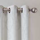 Alternate image 1 for O&O by Olivia & Oliver&trade; Zander Geo 108-Inch Grommet Curtain Panel in White (Single)