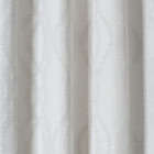 Alternate image 2 for O&O by Olivia & Oliver&trade; Zander Geo 108-Inch Grommet Curtain Panel in White (Single)
