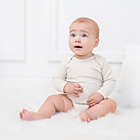 Alternate image 1 for Colored Organics Size 3-6M 3-Pack Long Sleeve Organic Cotton Bodysuits in Ginger