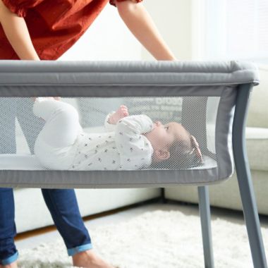 Chicco&reg; LullaGo&reg; Anywhere Portable Bassinet in Sandstone. View a larger version of this product image.