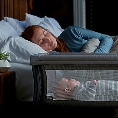 Chicco&reg; LullaGo&reg; Anywhere Portable Bassinet in Sandstone. View a larger version of this product image.