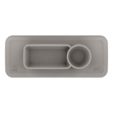 ezpz&trade; Stokke&reg; Placemat for Clikk&trade; Tray in Soft Grey. View a larger version of this product image.