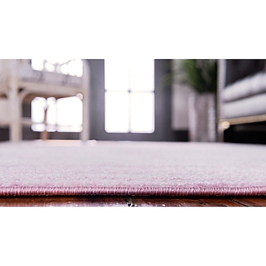 Unique Loom Wells 5&#39; x 8&#39; Area Rug in Pink. View a larger version of this product image.